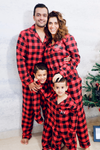 Red Buffalo Checks Matching Family Pajamas