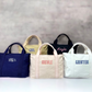 Personalized Tote Bag with Shadow Font