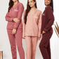 Cotton Pajama Set - Full Sleeves with Pants - Bride Squad