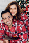 Bold Red Christmas Checks Matching Family Pajamas