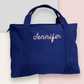 Personalized Tote Bag with Shadow Font