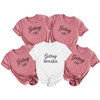 Bridesmaid T-Shirts - Getting Lit / Getting Hitched