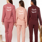 Cotton Pajama Set - Full Sleeves with Pants - Bride Squad