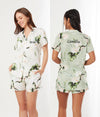 Tropical Floral Printed Pajamas