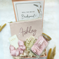 Bridesmaid Proposal Box with Makeup Bag and Glass Tumbler
