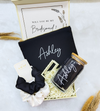 Bridesmaid Proposal Box with Makeup Bag and Glass Tumbler