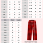 Christmas Pajama Set - Black T-Shirt with Red Checks Pants