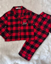Christmas Pajamas for Kids - Red Buffalo