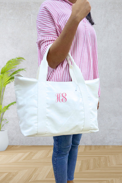 Personalised Tote Bag with Classic Font