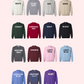 Christmas Sweatshirts - Black and White Letters