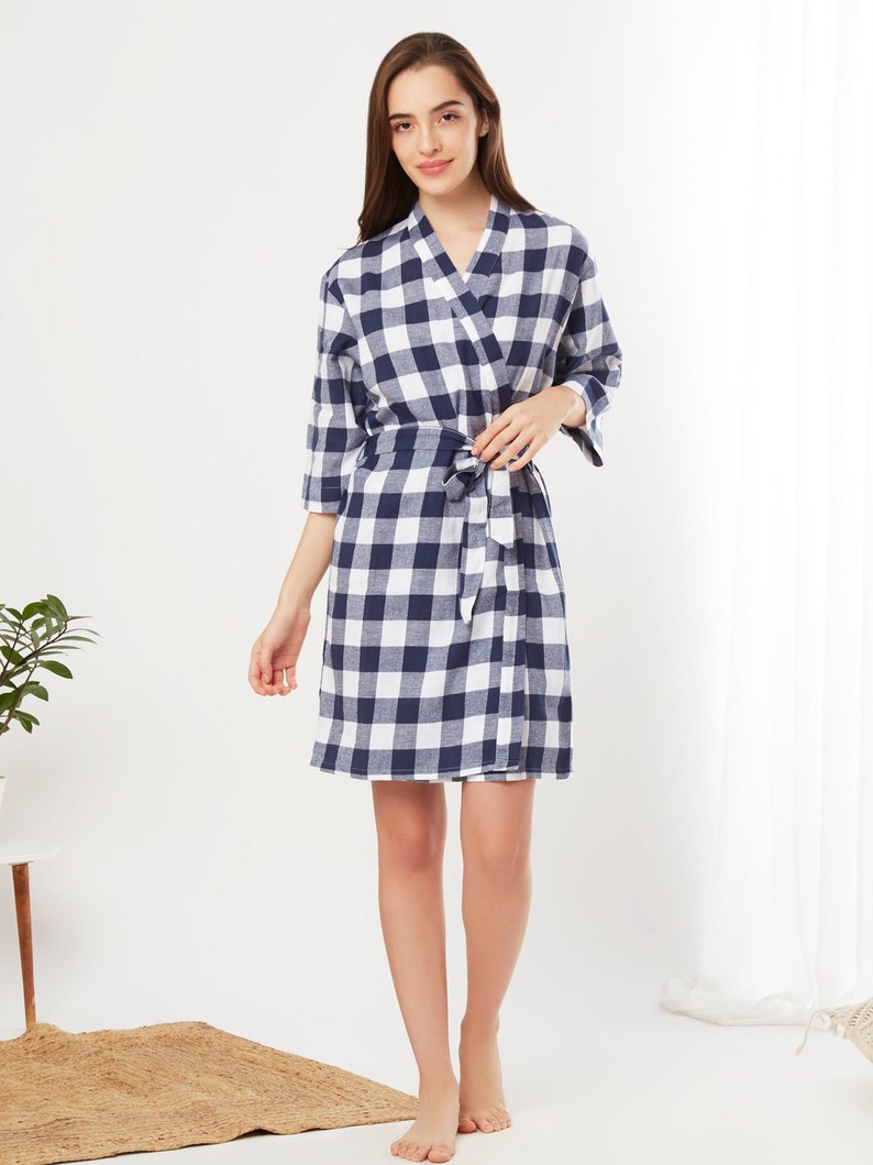 Tartan Flannel Bridesmaid Dresses Cozy Bridesmaid Flannel Sleepshirt, Plaid  Bridal Party Shirts