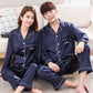 Couples Matching Satin Luxe Pajamas Set